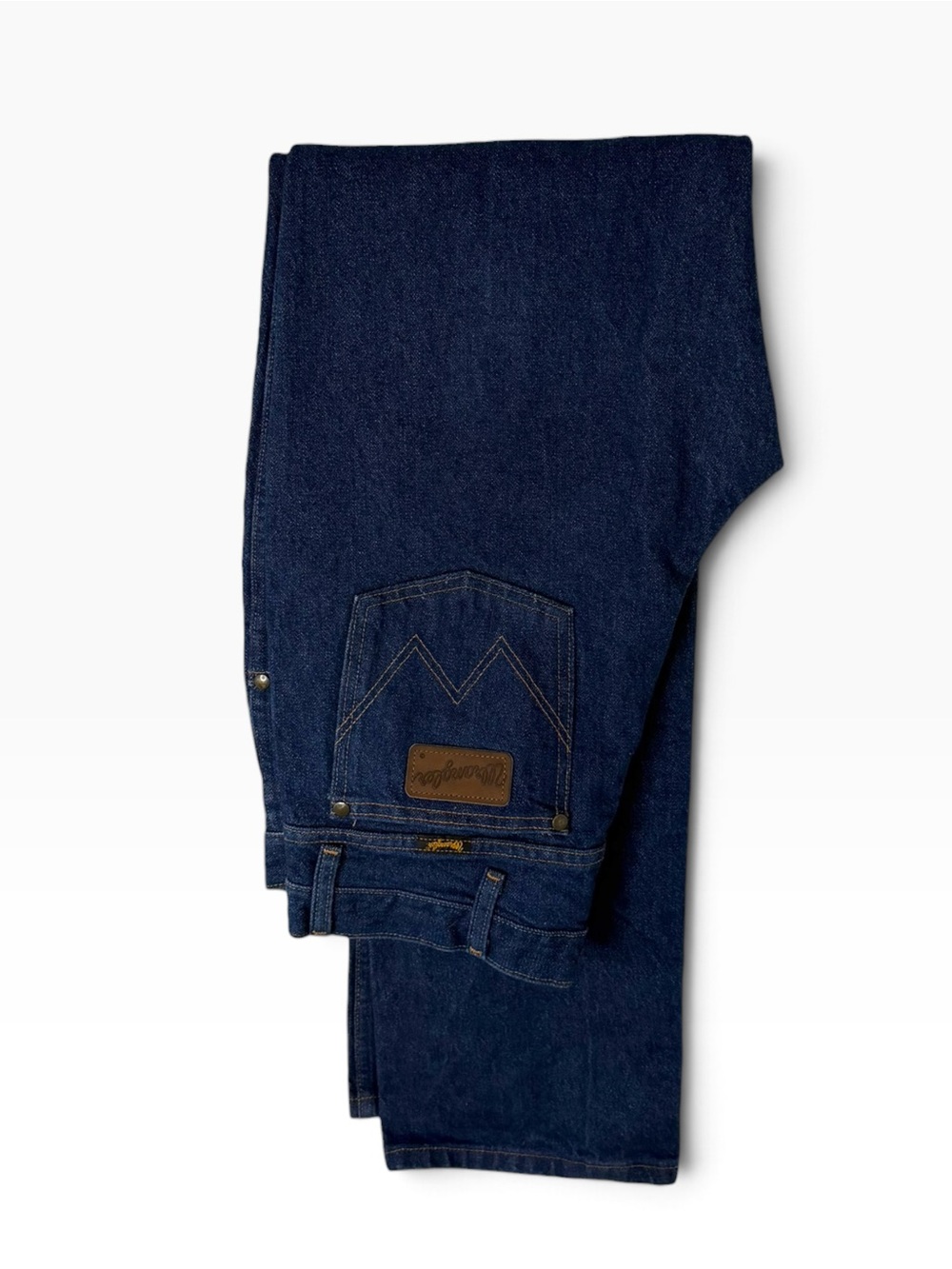 Wrangler Dark Blue Men's Slim-Fit Jeans